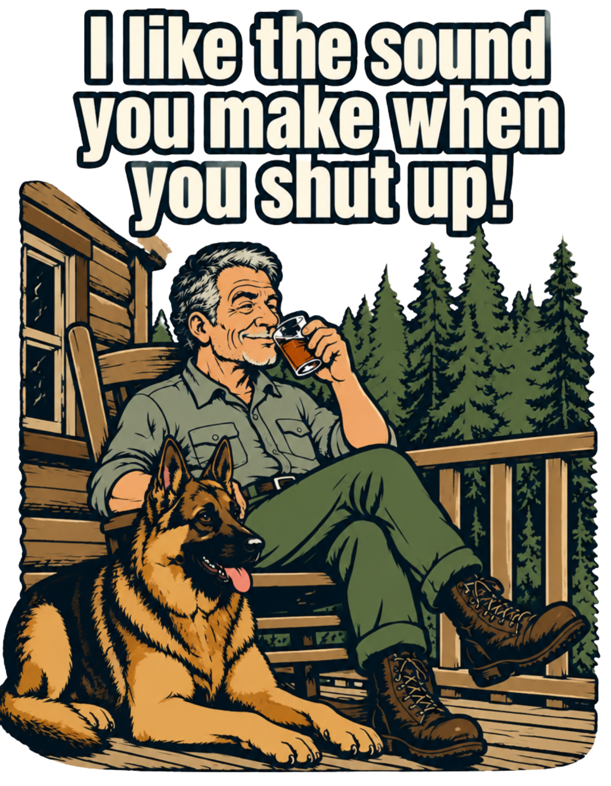 I like the sound you make -- Cotton T-Shirt